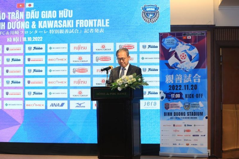 Đại sứ Yamada Takio phát biểu Đại sứ Yamada Takio phát biểu